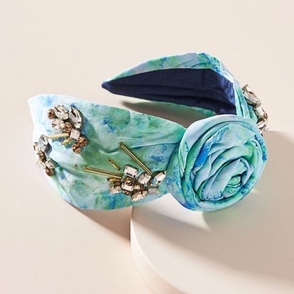 Anthropologie Namjosh embellished knot headband new without tags